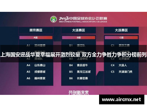 上海国安迎战华夏幸福展开激烈较量 双方全力争胜力争积分榜前列